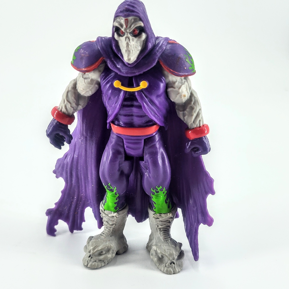 Grave Digger Purple and Gray Action Figure